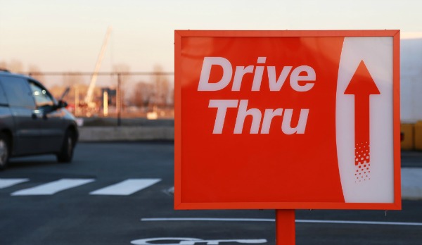 Drive Thru Sign